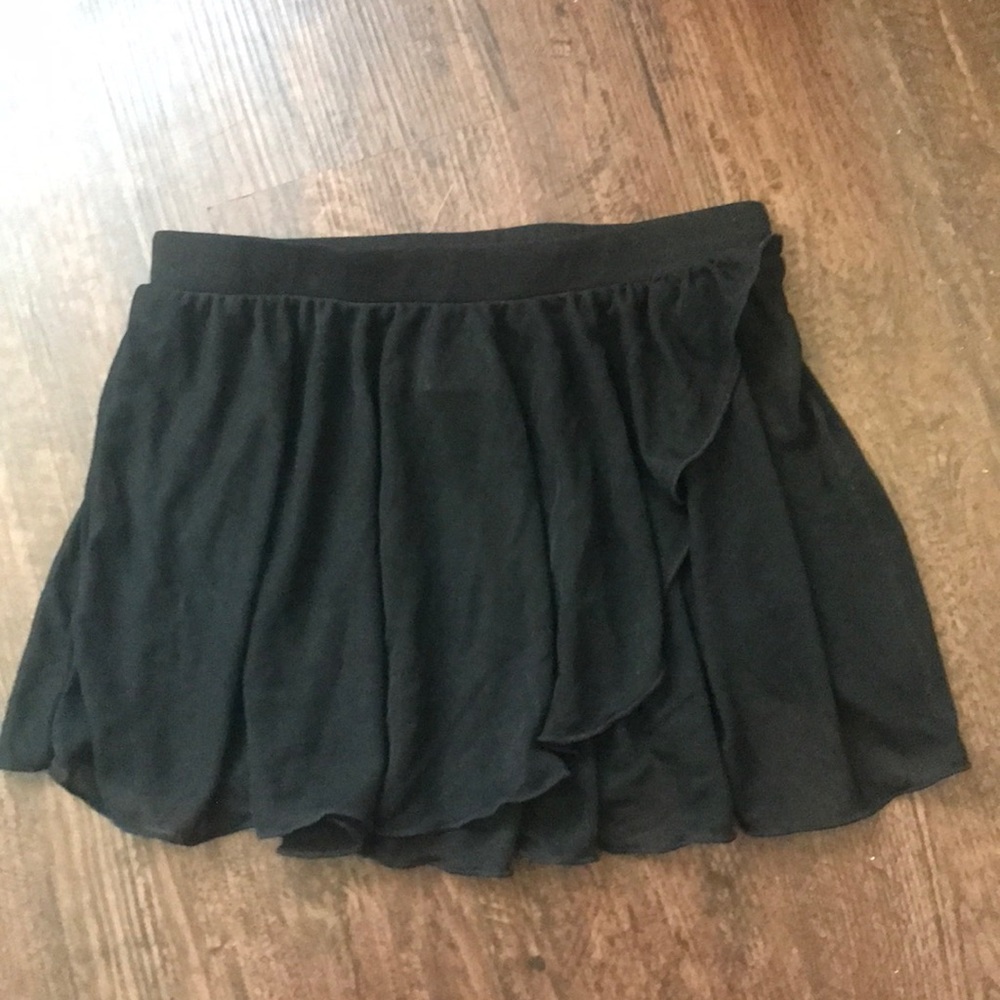 Black ballet skirt